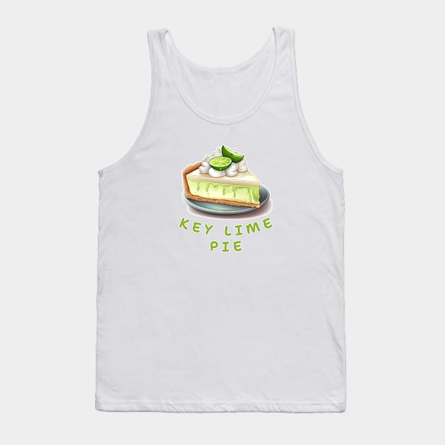 Key Lime Pie | American cuisine | Dessert Tank Top by ILSOL